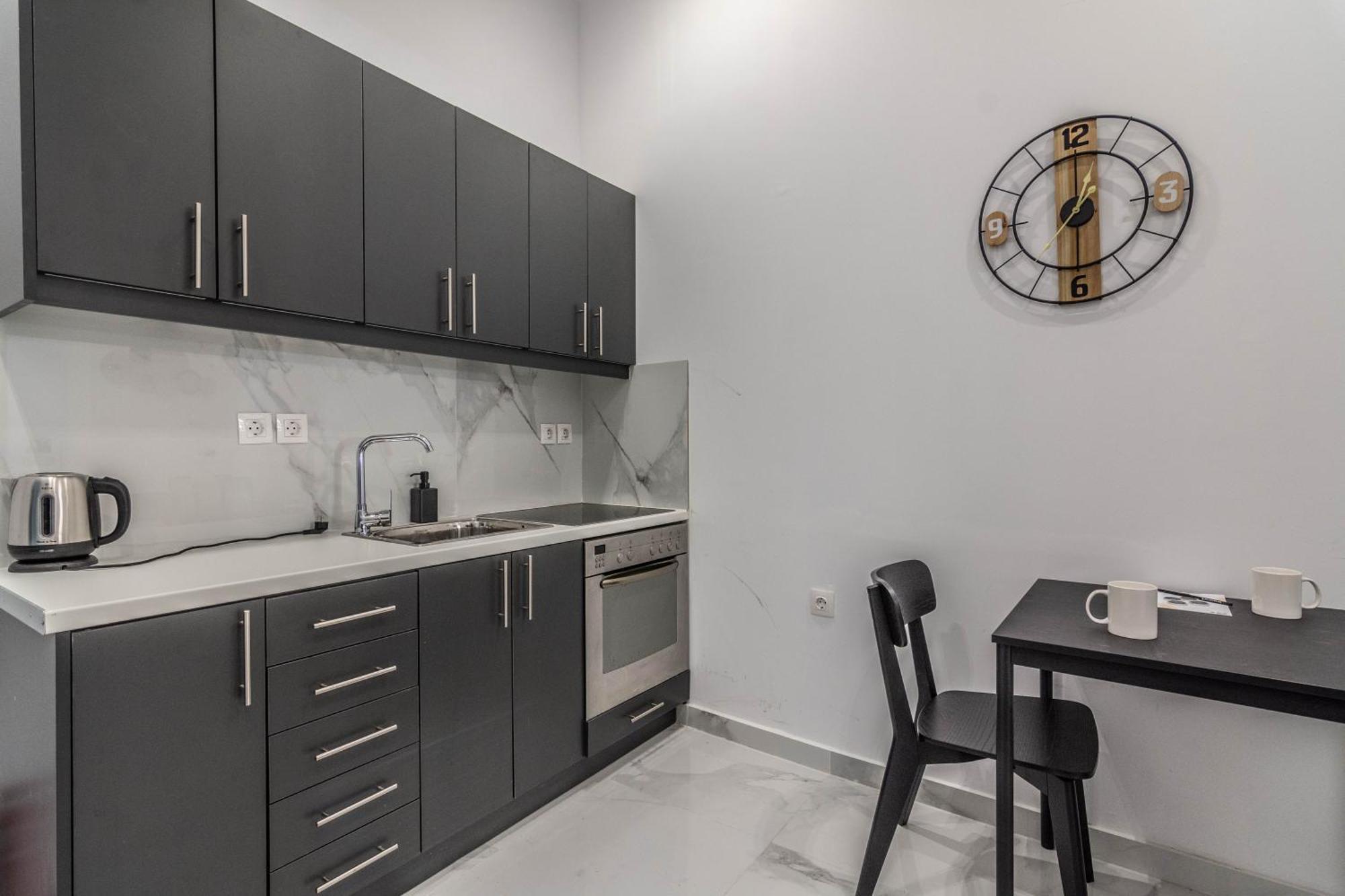 Apartamento Aris Urban Pagrati Atenas Exterior foto